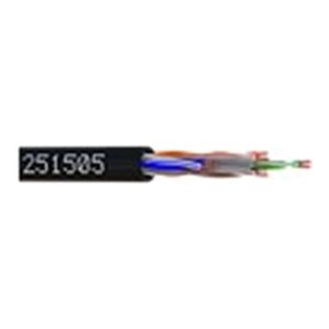 CABLE RESEAU UTP CAT6 INTERIEUR/EXTERIEUR XL LSZH 100M NOIR